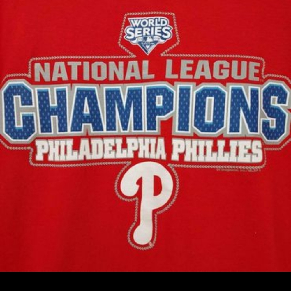 Philadelphia Phillies  national League Champions t-shirt - size Large